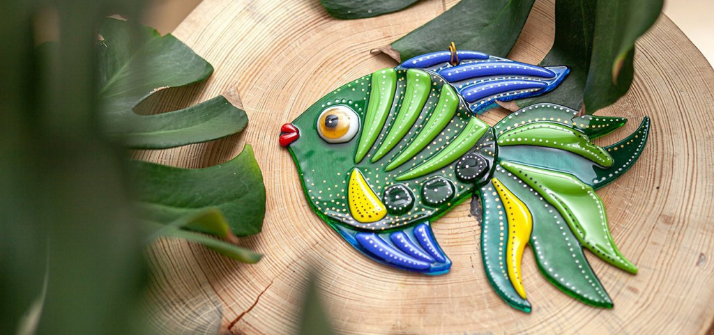 сувениры ручной работы из стекла